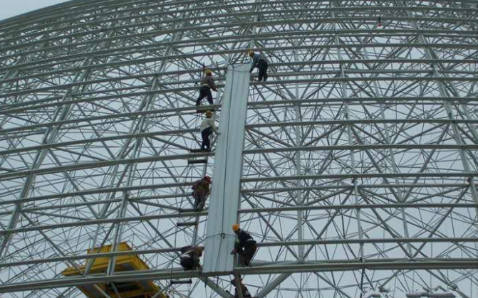 恩施网架装配好以后应当留神哪八项验收事件